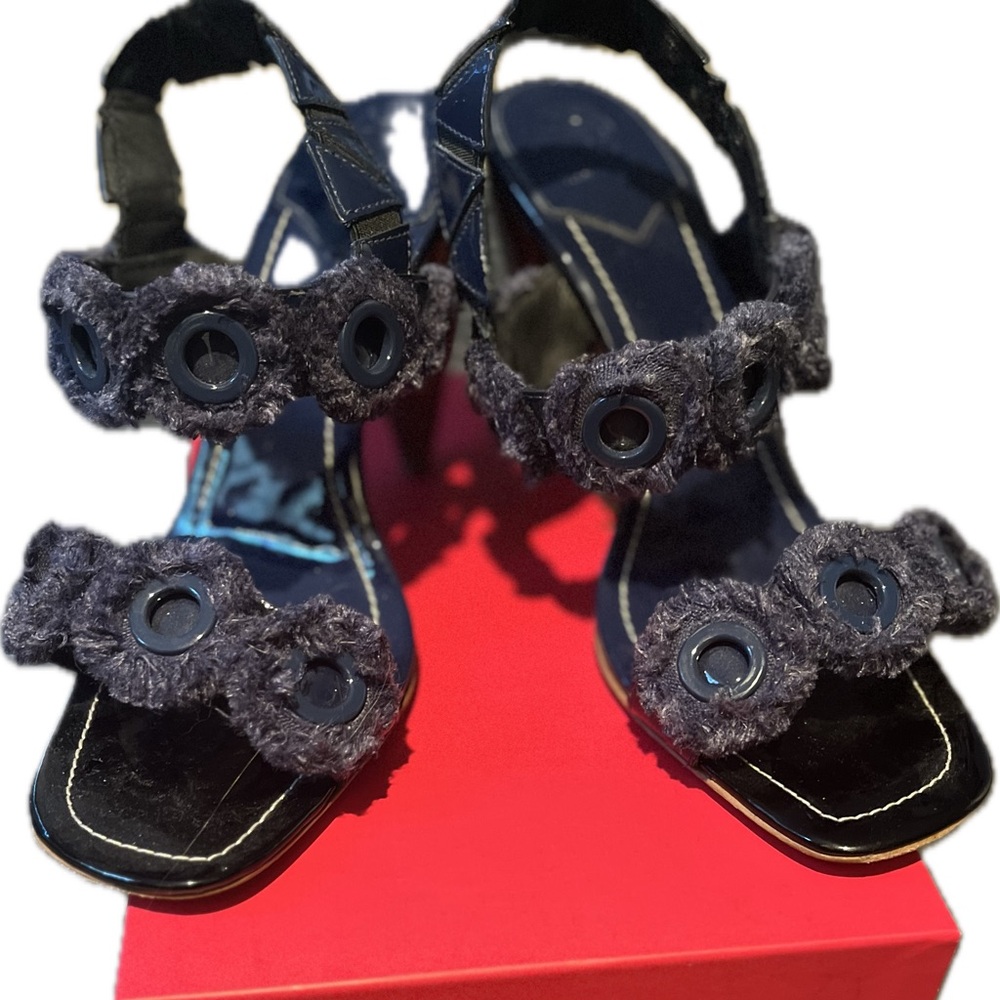 Tory Burch Freya Eyelet Slingback Sandals